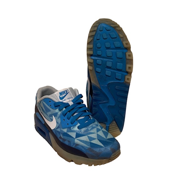 2013 NIKE Air Max 90 Ice Pack 631748 401 - Picture 7 of 10